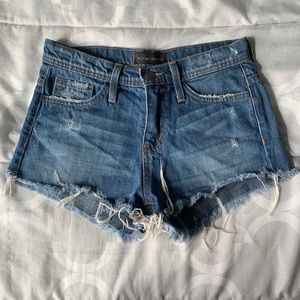 Flying Monkey Distressed Jean Shorts